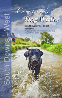 Countryside Dog Walks in South Downs West book cover